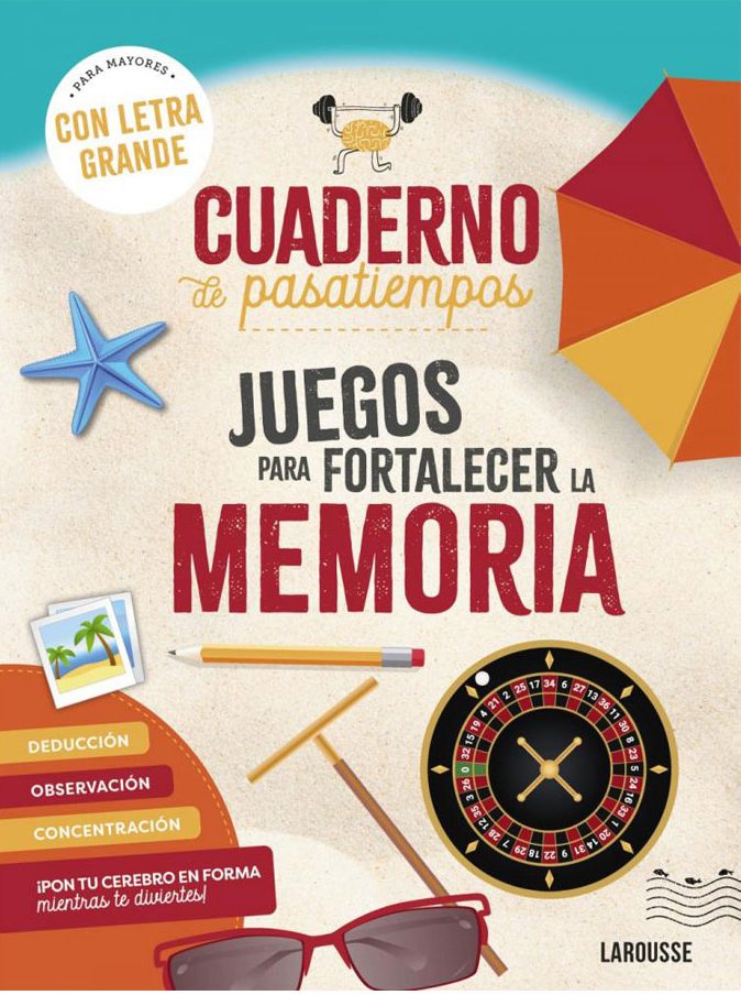 Cuaderno pasatiempos memoria
